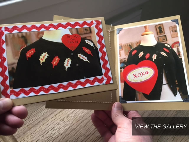 Custom Valentine Sweater, Cards